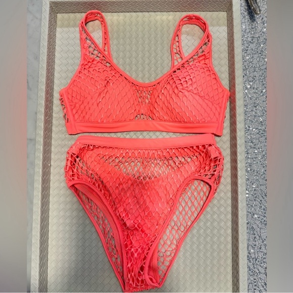 SOLD! Agent Provocateur | Shannon Bikini SET | Coral | AP 3/2 - Picture 9 of 11